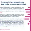 Tratamento farmacológico da depressão na esclerose múltipla