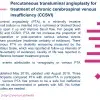 Percutaneous transluminal angioplasty for treatment of chronic cerebrospinal venous insufficiency (CCSVI).