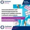 Immunomodulators and immunosuppressants for progressive multiple sclerosis: a network meta‐analysis