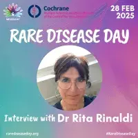 Rare Diseases Day 2025 interview with Dr Rita Rinaldi